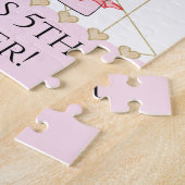 Passover Pink Cat Ballerina Puzzle voor kinderen Legpuzzel (Zijkant)