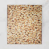 PASSOVER PLAATSKAARTJE (Buitenkant ongevouwen)