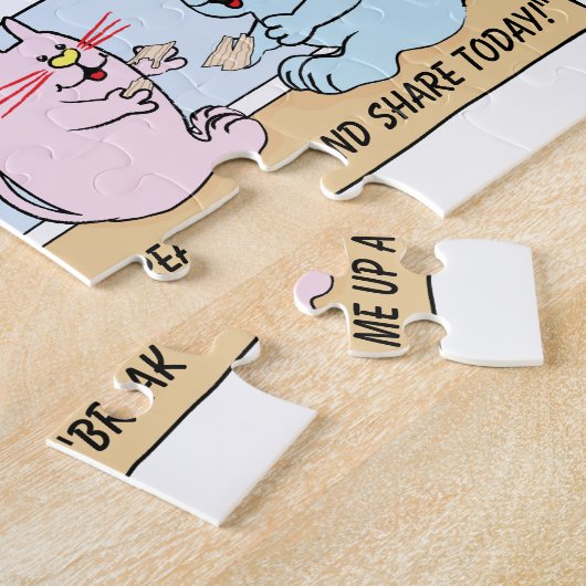 Passover Puzzle Afikomen Toons Legpuzzel (Zijkant)