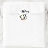 Passover Ronde Sticker (Tas)