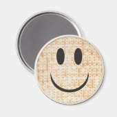 Passover Round Magnet Passover Happy Matzah (Voorkant / Achterkant)