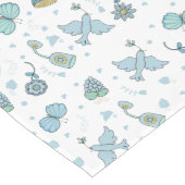 Passover Runner Whimsical Design 2 Lange Tafelloper (Hoek)