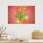 Passover Seder_2 Afdrukken Poster (Keuken)