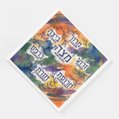 Passover Seder Bord Pesach Tafel Decoratie Servet (Hoek)