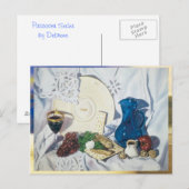 Passover Seder Briefkaart (Voorkant / Achterkant)