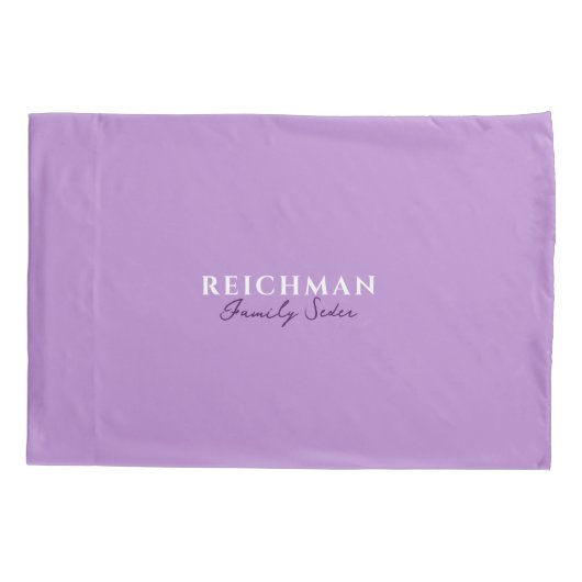 Passover Seder Elegant Waterverf op maat Kussensloop (Achterkant)