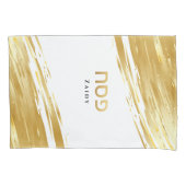 Passover Seder Gold Swash - Aangepaste Kussensloop (Voorkant)