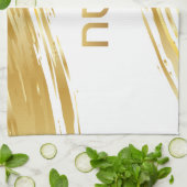 Passover Seder Gold Swash Theedoek (Gevouwen)