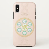 Passover Seder Kosher Pesach Case-Mate iPhone Case (Achterkant)