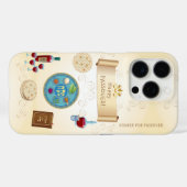 Passover Seder Kosher Pesach Case-Mate iPhone Case (Achterkant (horizontaal))