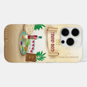 Passover Seder Kosher Pesach Case-Mate iPhone Case (Achterkant (horizontaal))