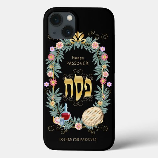 Passover Seder Kosher Pesach Case-Mate iPhone Case (Achterkant)