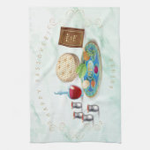 Passover Seder Kosher Pesach Decoratief Theedoek (Verticaal)