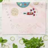 Passover Seder Kosher Pesach Decoratief Theedoek (Gevouwen)