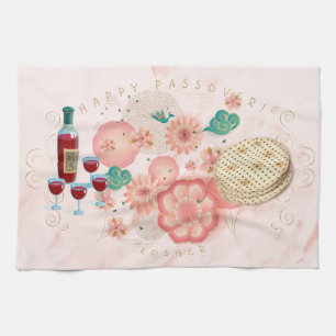 Passover Seder Kosher Pesach Decoratief Theedoek
