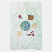 Passover Seder Kosher Pesach Decoratief Theedoek (Verticaal)