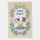  Passover Seder Kosher Pesach Decoratief Theedoek (Verticaal)