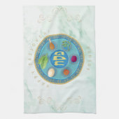 Passover Seder Kosher Pesach Decoratief Theedoek (Verticaal)