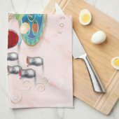 Passover Seder Kosher Pesach Decoratief Theedoek (Quarter Fold)