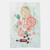 Passover Seder Kosher Pesach Decoratief Theedoek (Verticaal)