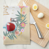  Passover Seder Kosher Pesach Decoratief Theedoek (Quarter Fold)