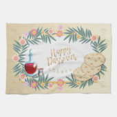  Passover Seder Kosher Pesach Decoratief Theedoek (Horizontaal)