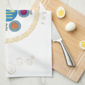 Passover Seder Kosher Pesach Decoratief Theedoek (Quarter Fold)