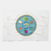  Passover Seder Kosher Pesach Decoratief Theedoek (Horizontaal)
