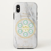  Passover Seder Kosher Pesach-marmerbord Case-Mate iPhone Case (Achterkant)