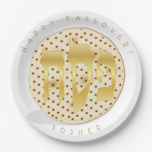 Passover Seder Kosher Pesach Matzah Papieren Bordje