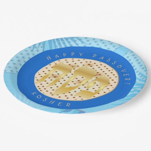 Passover Seder Kosher Pesach Matzah Papieren Bordje (Gekanteld)