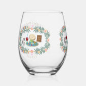 Passover Seder Kosher Pesach Matzah Wijnglas Zonder Voet (Voorkant)