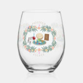 Passover Seder Kosher Pesach Matzah Wijnglas Zonder Voet (Links)