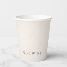 Passover Seder Modern Linen Disposable Cup  Papieren Bekers