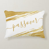 Passover Seder - Persoonlijke groet Pillow Accent Kussen (Voorkant)