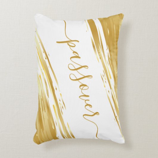 Passover Seder - Persoonlijke groet Pillow Accent Kussen (Voorkant(Verticaal))