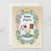 Passover Seder Pesach Jewish Holiday Kaart (Voorkant)