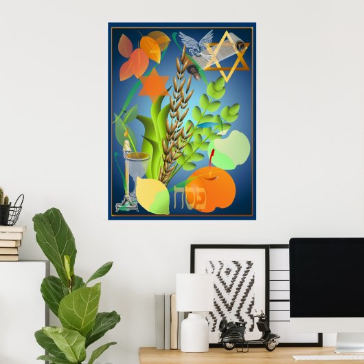 Passover Seder Print (Thuiskantoor)