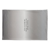 Passover Seder Silve Swash - Aangepaste Kussensloo Kussensloop (Achterkant)