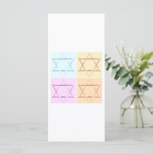 Passover Star van David (Staand voorkant)