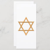 Passover Star van David (Voorkant / Achterkant)