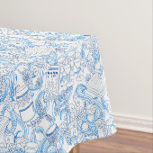 Passover Tablecloth -  maten - Pesach Tafelkleed (Voorbeeld)