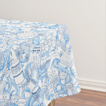 Passover Tablecloth - maten - Pesach