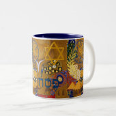 Passover Tweekleurige Koffiemok (Voorkant rechts)