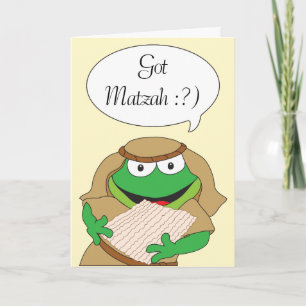 Passover Wenskaart "Get Matzah" Kaart