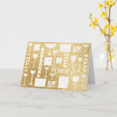 Passover Wenskaart "Happy Passover" Kaart (Gele Bloem)