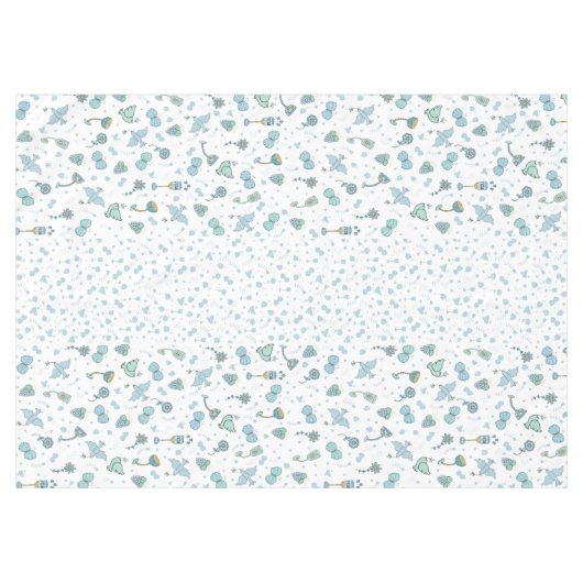 Passover Whimsical Seder Tablecloth 60 x 80 inch Tafelkleed (Voorkant (Horizontaal))