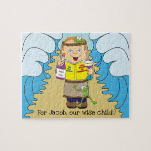 Passover Wise Child Puzzle voor kinderen Legpuzzel