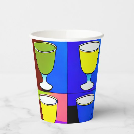 Passovercups Papieren Bekers (Links)