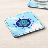 Passoverwensen Bier Onderzetter (Linkerzijde)